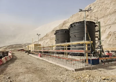 Desagüe Agua Fondo Mina Rajo Escondida