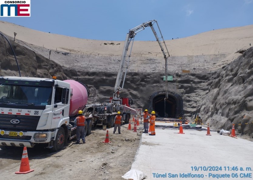 Paquete 06 – Construcción del Túnel en La Quebrada San Idelfonso