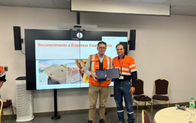 Reconocimiento por mejorar la productividad en Minera Escondida