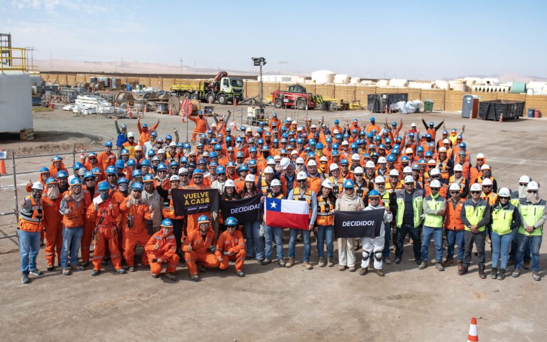 Charla Motivacional de Adolfo Almarza en el Proyecto SX5 de SQM